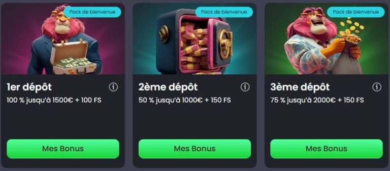 TipTop Bet Casino bonus bienvenue