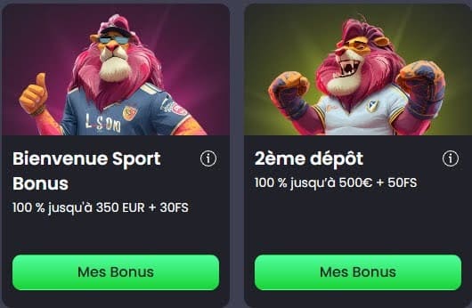 TipTop Bet Casino bonus bienvenue sport