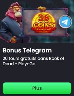 TipTop Bet Casino bonus telegram