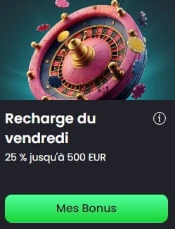 TipTop Bet Casino bonus vendredi