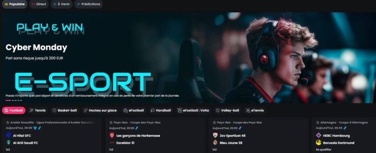TipTop Bet Casino E-sport