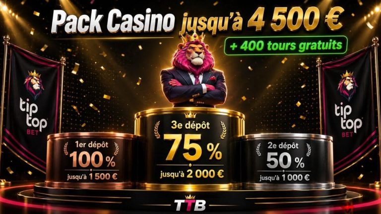 TipTop Bet Casino pack casino