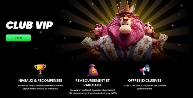 TipTop Bet Casino programme VIP